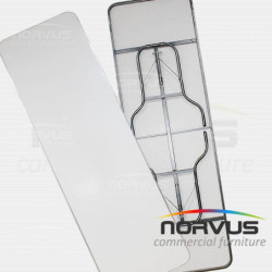  Mesa rectangular plegable 240x75  fibra de vidrio