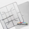  Mesa cuadrada plegable 150x150 fibra de vidrio para sombrilla