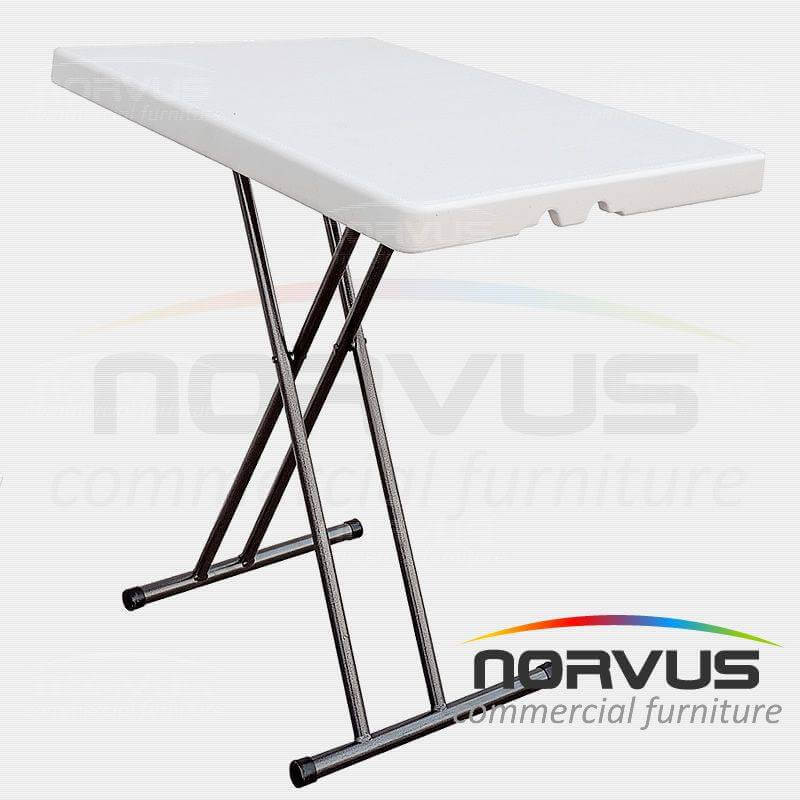Mesa personal plegable 75x50 plastico inflado