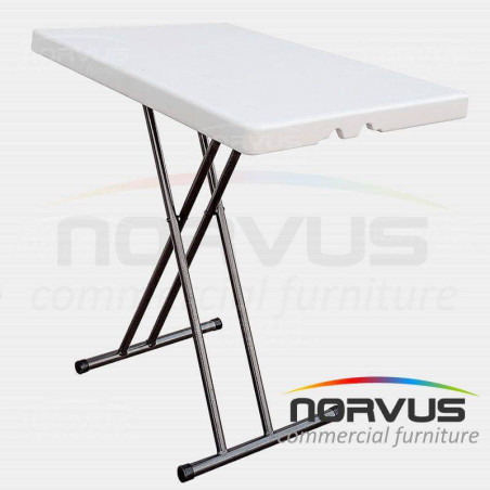 Mesa personal plegable 75x50 plastico inflado