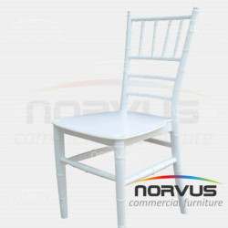 Pack - 10 mesas cuadrada fibra de vidrio y 100 sillas Tiffany plastico blanco