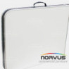  Mesa portafolio rectangular plegable 180x75 fibra de vidrio