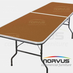  Mesa portafolio rectangular plegable 240x75 fibracel