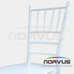  Silla Tifanny de plastico blanco