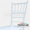  Silla Tifanny de plastico blanco