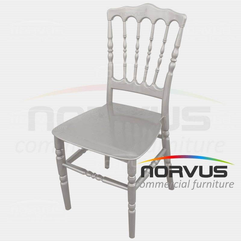 Silla Infantil Versalles de plastico plata