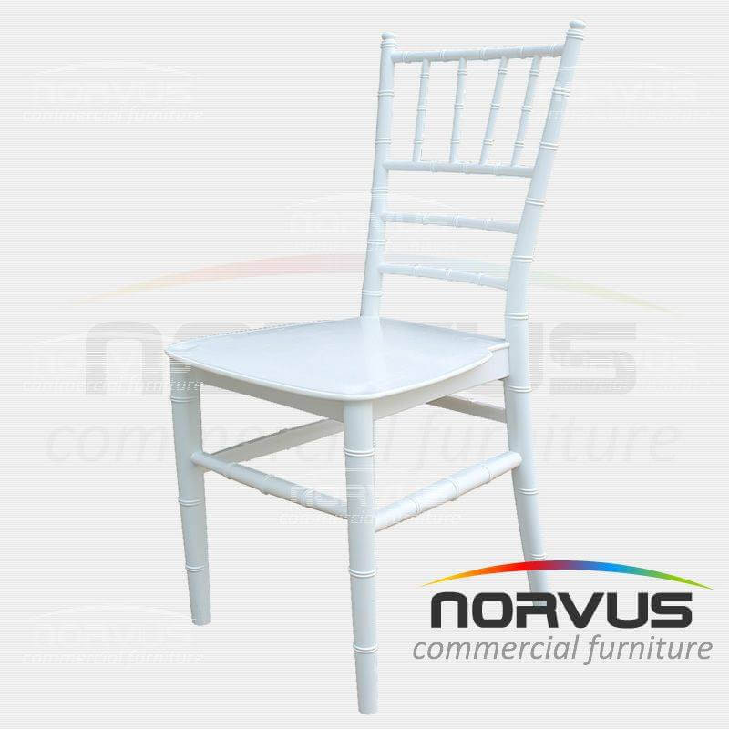 Silla Infantil Tiffany de plastico blanco