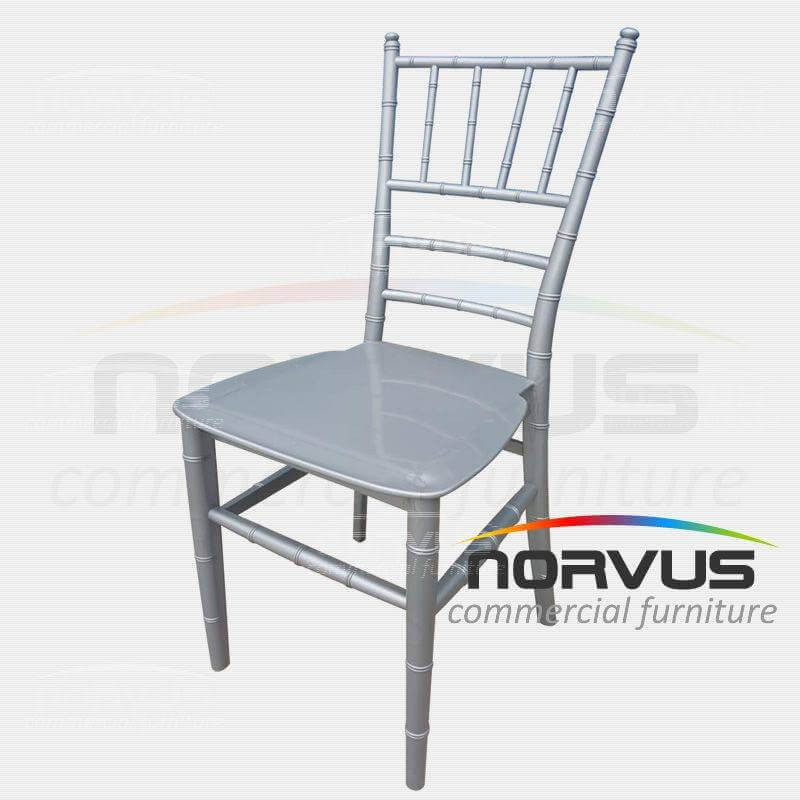 Silla Infantil Tiffany de plastico plata