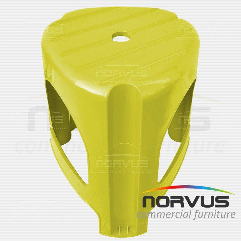 Banco de plastico Bary amarillo