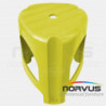 Banco de plastico Bary amarillo