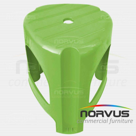 Banco de plastico Bary verde pistache