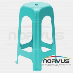 Banco alto de plastico Jumbo verde agua