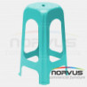 Banco alto de plastico Jumbo verde agua