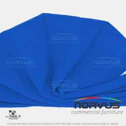 Servilleta 40x40cm tela Tafetan azul rey