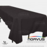 Mantel infantil rectangular 230x100cm tela Tafetan negro