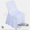 Funda para silla plegable tela Dublin blanco
