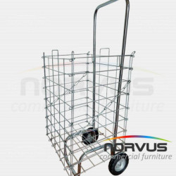 Carrito para mandado plegable galvanizado