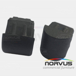 Regaton interno cuadrado 3/4 de plastico negro