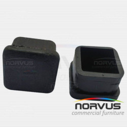 Regaton interno cuadrado 1 de plastico negro