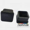 Regaton interno cuadrado 1 de plastico negro