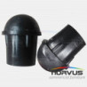 Regaton interno redondo 3/4 de plastico negro