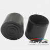 Regaton externo redondo 5/8 de plastico negro