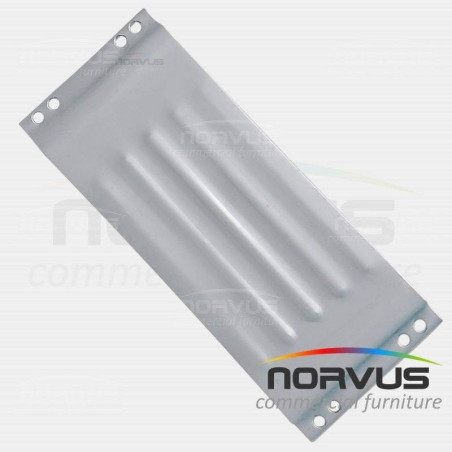 Corredera grande galvanizada para silla plegable de plastico